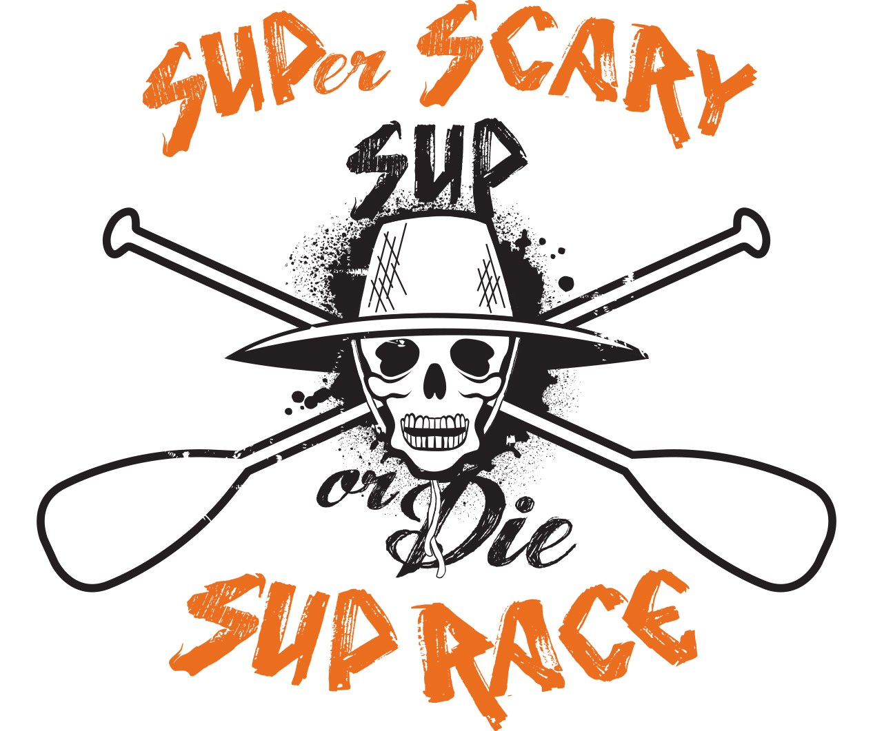 SUPer Scary SUP race